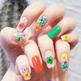 Crystal Epoxy Filler Dry Flower Nail Stickers Resin Material DIY Crafts Art