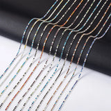 Crystal Rhinestone Chain Silver Sew On Cup Chain Beaded DIY Jewelry Making