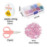 Czech Crystal Bicone Beads Jewelry Making Kit