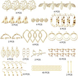 Alloy Metal Pendant Earrings Kit Classic Drop Mixed Shape Craft