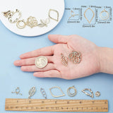 Alloy Metal Pendant Earrings Kit Classic Drop Mixed Shape Craft