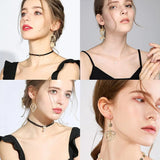 Alloy Metal Pendant Earrings Kit Classic Drop Mixed Shape Craft