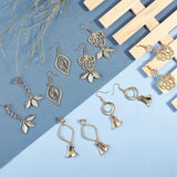 Alloy Metal Pendant Earrings Kit Classic Drop Mixed Shape Craft