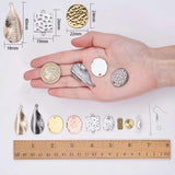 DIY Earrings Making Kit with Links Pendants Beads