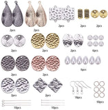 DIY Earrings Making Kit with Links Pendants Beads