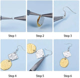 DIY Earrings Making Kit with Links Pendants Beads