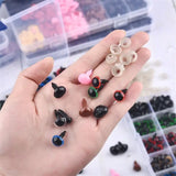 DIY Craft Eyes Noses Set Plastic Safety Doll Accessories for DIY Making