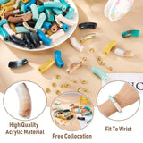 DIY Mixed Curved Tube Chunky Bracelet Kit