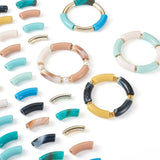 DIY Mixed Curved Tube Chunky Bracelet Kit