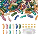 DIY Mixed Curved Tube Chunky Bracelet Kit