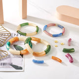 DIY Mixed Curved Tube Chunky Bracelet Kit