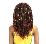 12 Styles Charms Hair Braid Dread Beads Clips Cuffs Rings