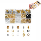 12 Styles Charms Hair Braid Dread Beads Clips Cuffs Rings