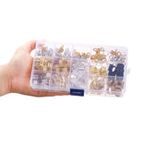 12 Styles Charms Hair Braid Dread Beads Clips Cuffs Rings