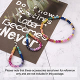 1 Box Dyed Natural Malaysia Stone Rondelle Beads for DIY Jewelry Making