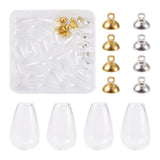 Glass Wish Bottles Pendant Jewelry Making Kit