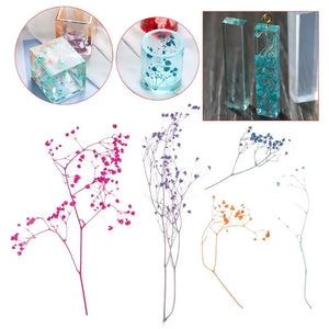 Flower Dry Flowers DIY Epoxy Resin Filler Silicone Molds Tools Crystal UV Access