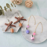 Glass Bottle Bubble Tea Pendant DIY Kit for Bracelet Necklace Decor