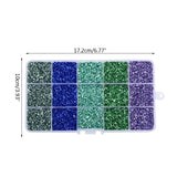 Glass Crushed Stones Glitter Epoxy Resin Mold Filler Nail Art
