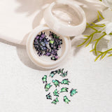 Green Gradient Butterfly Nail Charms for Nail Art