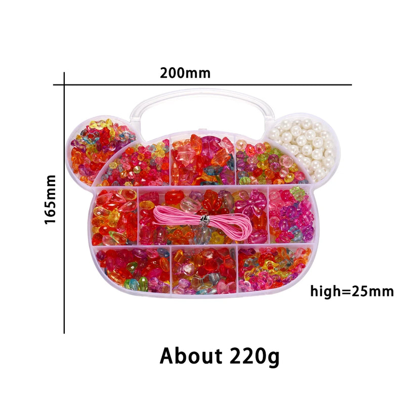 Girls Beaded Jewelry Making Set DIY Crafts Gift Supplies