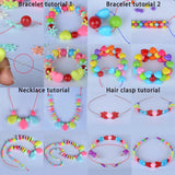 Girls Beaded Jewelry Making Set DIY Crafts Gift Supplies