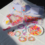 Girls Beaded Jewelry Making Set DIY Crafts Gift Supplies