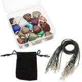 Gemstone Pendant Charm Necklace Making Kit