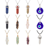 Gemstone Pendant Charm Necklace Making Kit