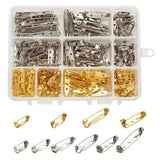 Iron Brooch Findings Back Bar Pins for DIY Jewelry Making Mixed