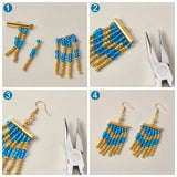Jewelry Finding Kit with Brass Tubes, Iron Ends, Extender Chains