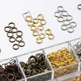 Lobster Clasp Jump Rings Necklace Chain Jewelry Findings Components Set