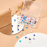 Love Heart Enamel Pendants for DIY Jewelry Making