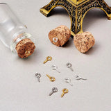 Box Mini Tiny Iron Screw Eye Pin Peg Bails for Jewelry Making 8mm 10mm