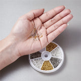 Box Mini Tiny Iron Screw Eye Pin Peg Bails for Jewelry Making 8mm 10mm