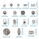 Tibetan Style Alloy Beads Set for Jewelry Making DIY