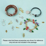 Mixed Tibetan Style Alloy Hook and S-Hook Clasps for DIY Jewelry
