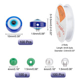 Mixed Evil Eye Resin Beads for DIY Jewelry Making