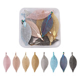 Mixed Leaf Pendant Set for Jewelry Making