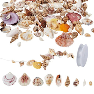 Mixed Shell Beads Pendant for DIY Necklace