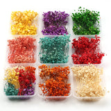 Dried Flowers Starry Sky Babys Breath Epoxy Resin Home Decor