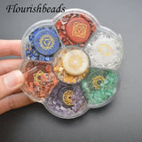 Natural Stone Quartz Chips Gravel for Jewelry Making Seven-Color Crystal