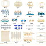 DIY Starfish Mermaid Pendant Charm Kit for Earrings