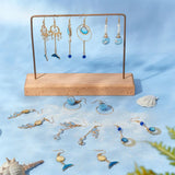 DIY Starfish Mermaid Pendant Charm Kit for Earrings