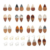 Resin Walnut Wood Pendant Earring Kit