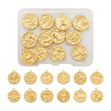 Textured Constellations Brass Pendants DIY Jewelry Making