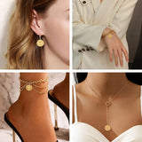 Textured Constellations Brass Pendants DIY Jewelry Making