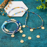 Textured Constellations Brass Pendants DIY Jewelry Making