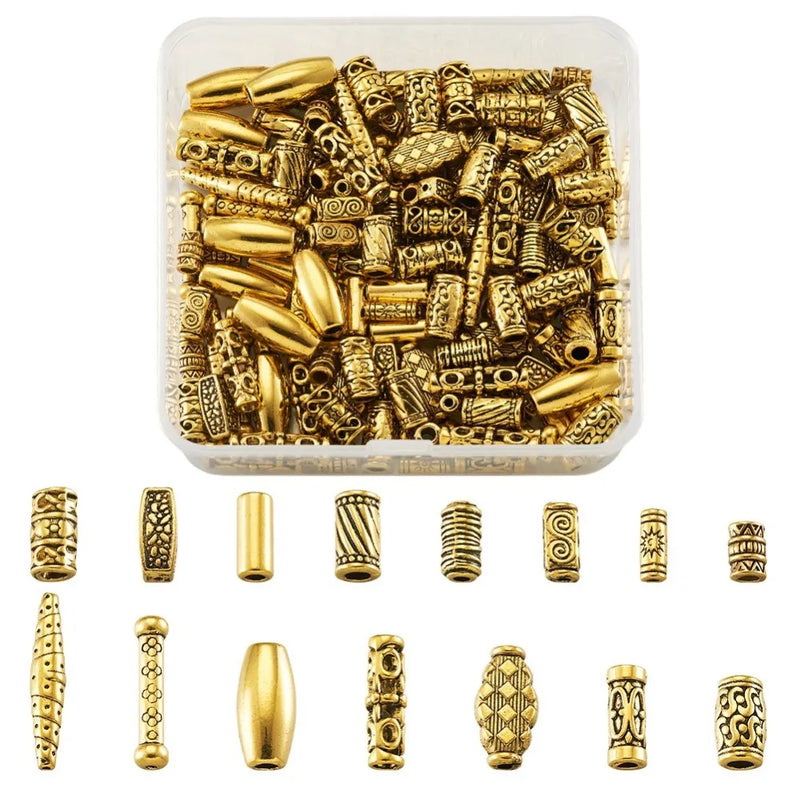 Tibetan Style Alloy Beads Mix Shape Bead for DIY Necklace Making