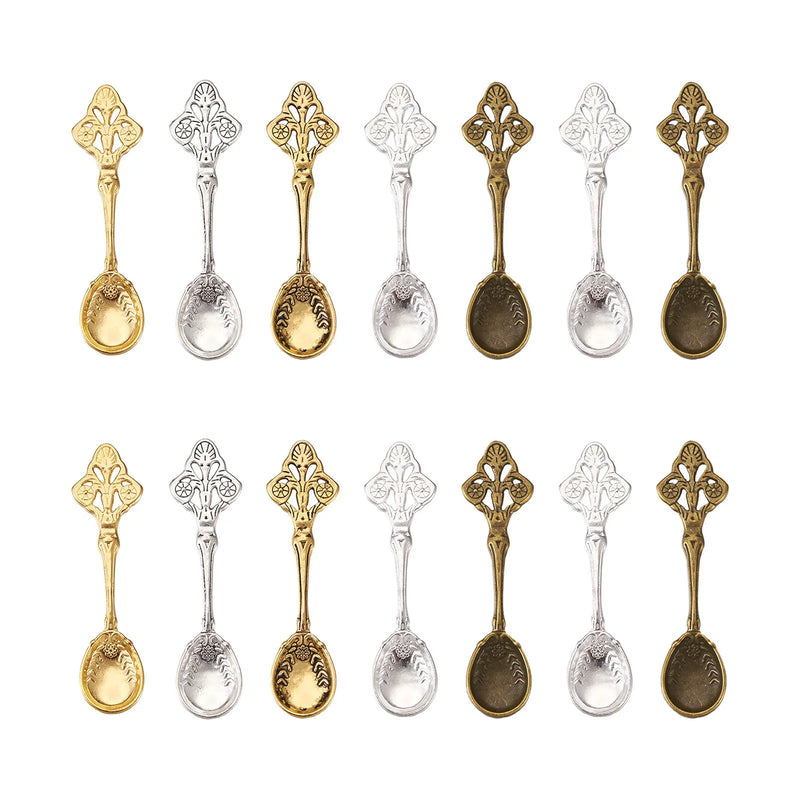 Tibetan Style Kitchenware Alloy Pendants for DIY Jewelry Making